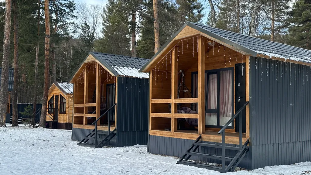 Коттедж Коттедж с видом на лес — Архыз