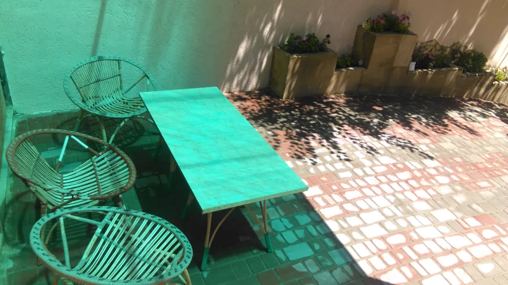 Уютная студия в центре с двориком