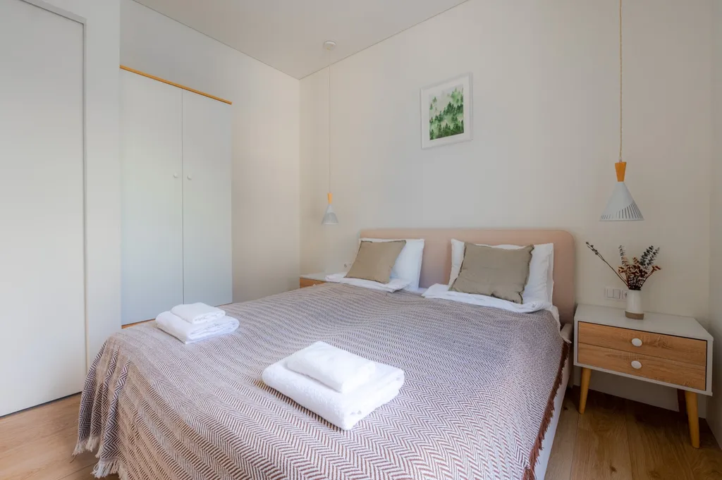 1-комнатные апартаменты с видом на горы и бассейном