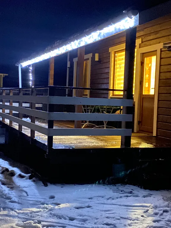 Частный дом на берегу Ладожского озера