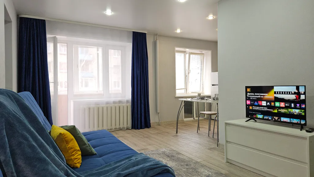 Уютная 2-квартира с гостиной и кухонной зоной