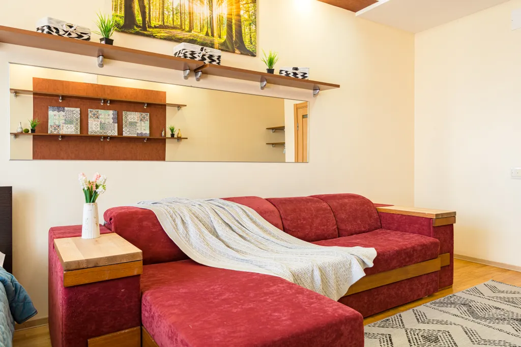 Просторная квартира с 3 кондиционерами у Волги