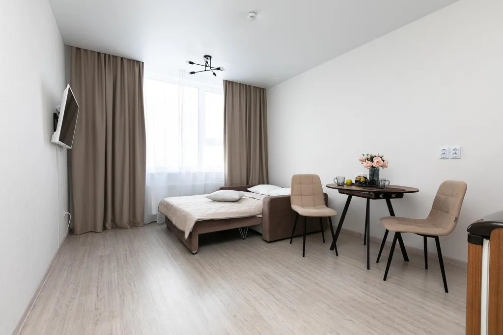 Квартира Квартира Студия на 27 этаже Автовокзал — Екатеринбург