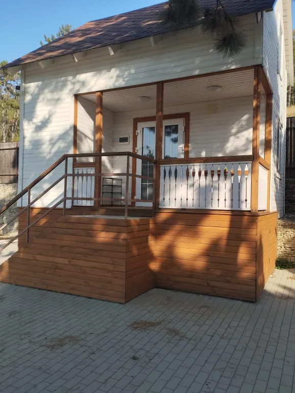 Дом с мансардой