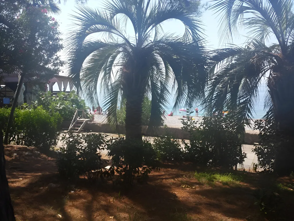 2х местный номер Делюкс с кроватью King size, балконом и видом на море