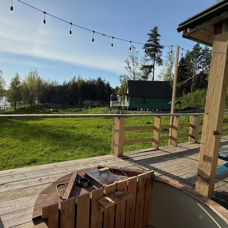 Дом с горячей купелью