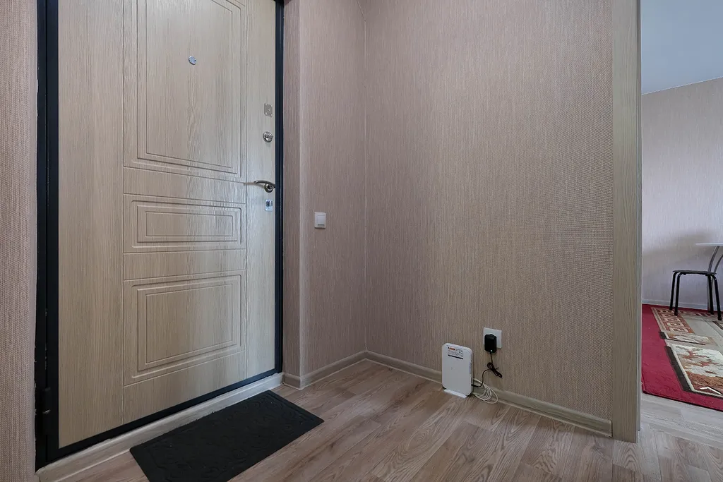 Студия для двоих, рядом с аэропортом, бесконтактное заселение