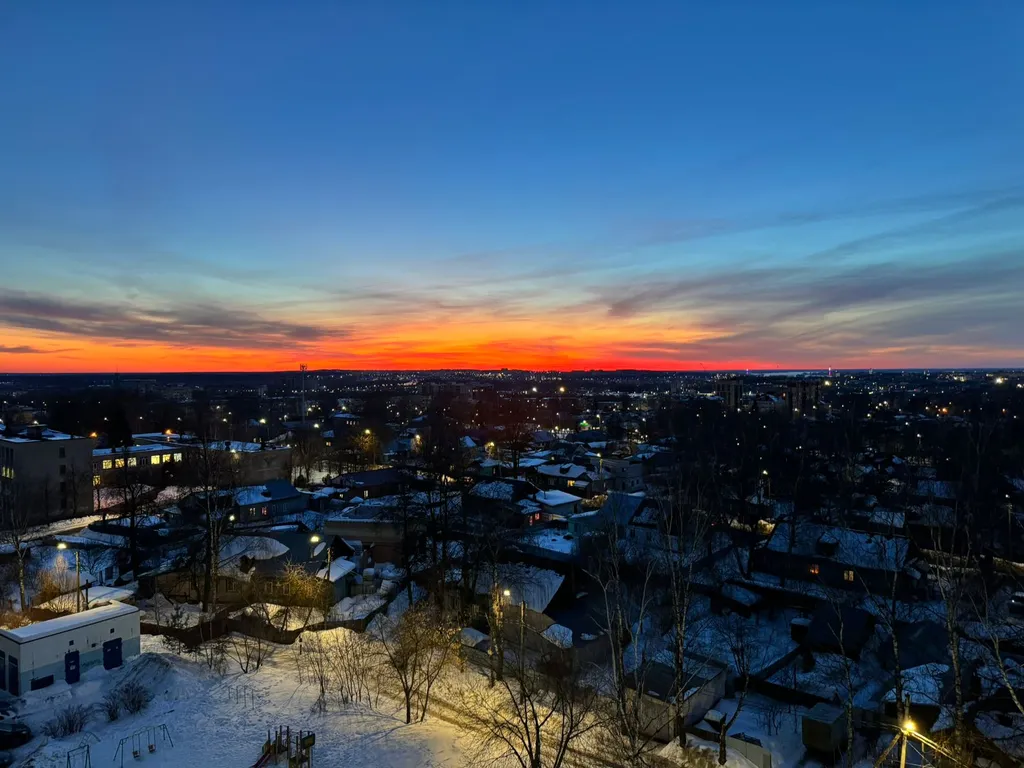 Комфортная квартира с видом на город