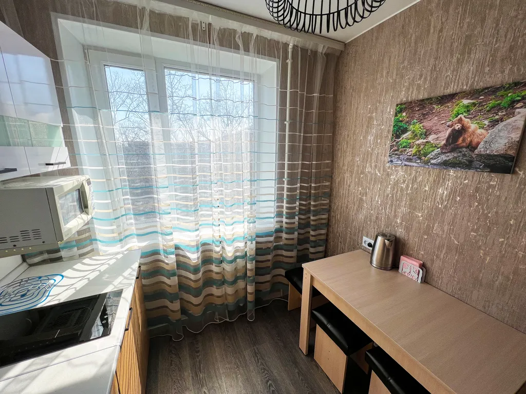 Солнечная квартира с раздельными комнатами