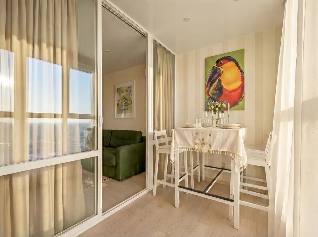 Апартаменты с видом на запад, встречайте закаты в ЖК Большой