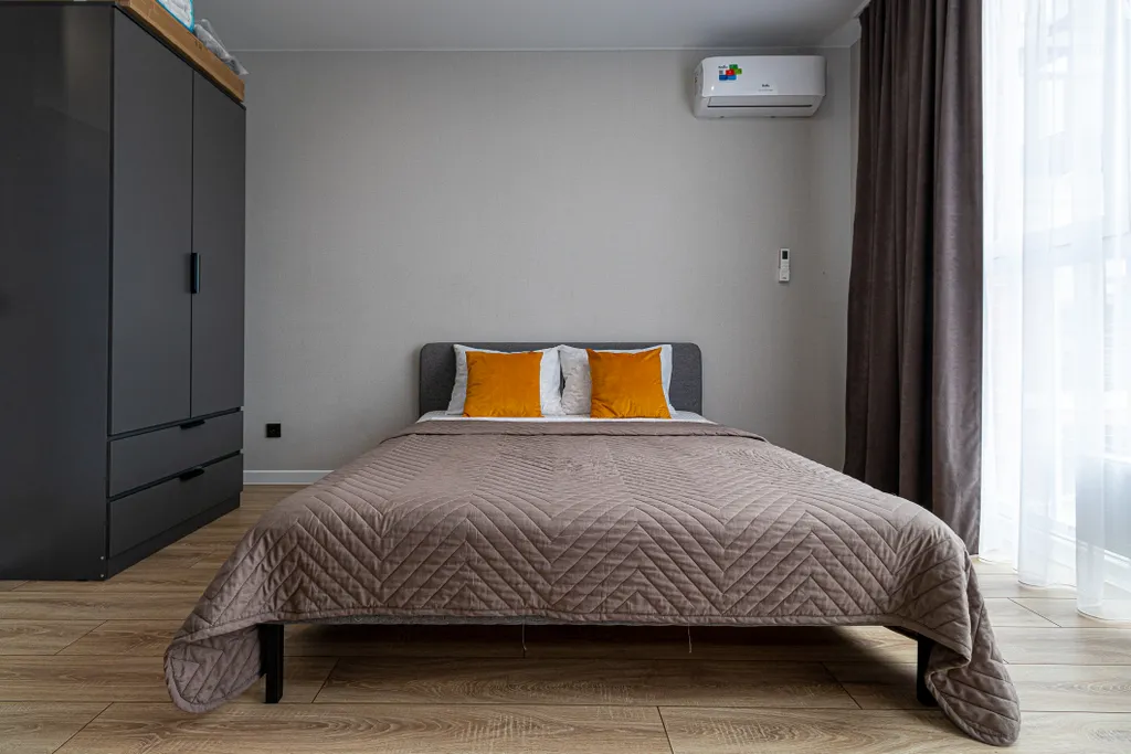 Просторная студия для спокойного отдыха