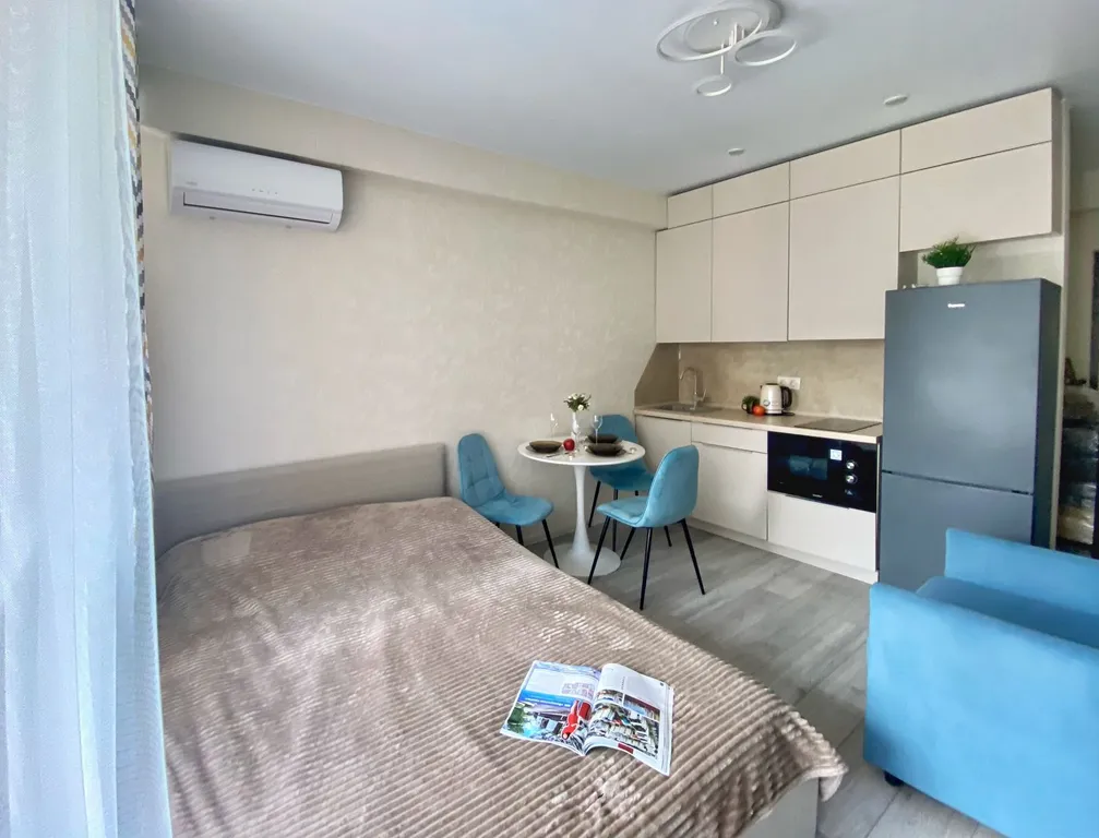 Апартамент с видом на море и в трёх минутах от пляжа