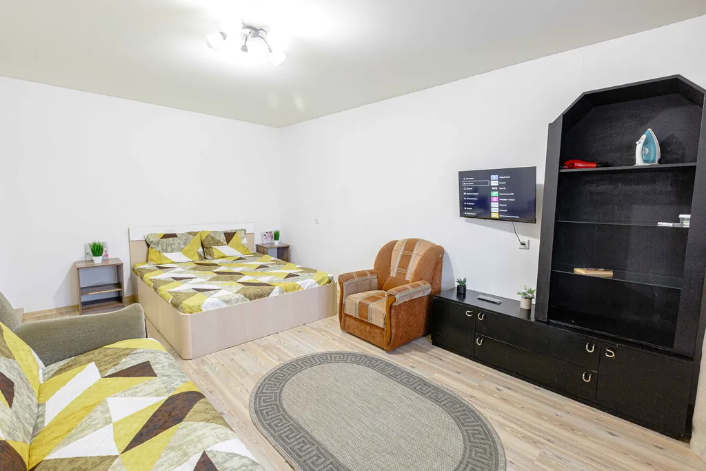 Двухкомнатная квартира в 2-х остановках от парка