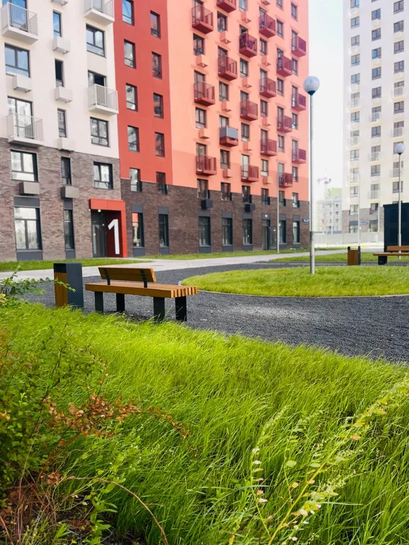 Апартамент с современным дизайном и изолированной спальней. 40м2