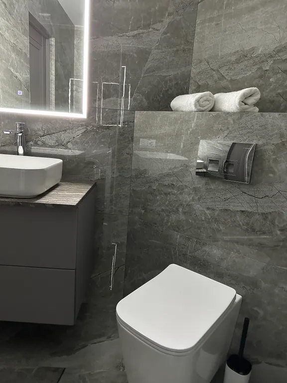 Новая уютная квартира в новом ЖК с прекрасным видом на Эльбрус