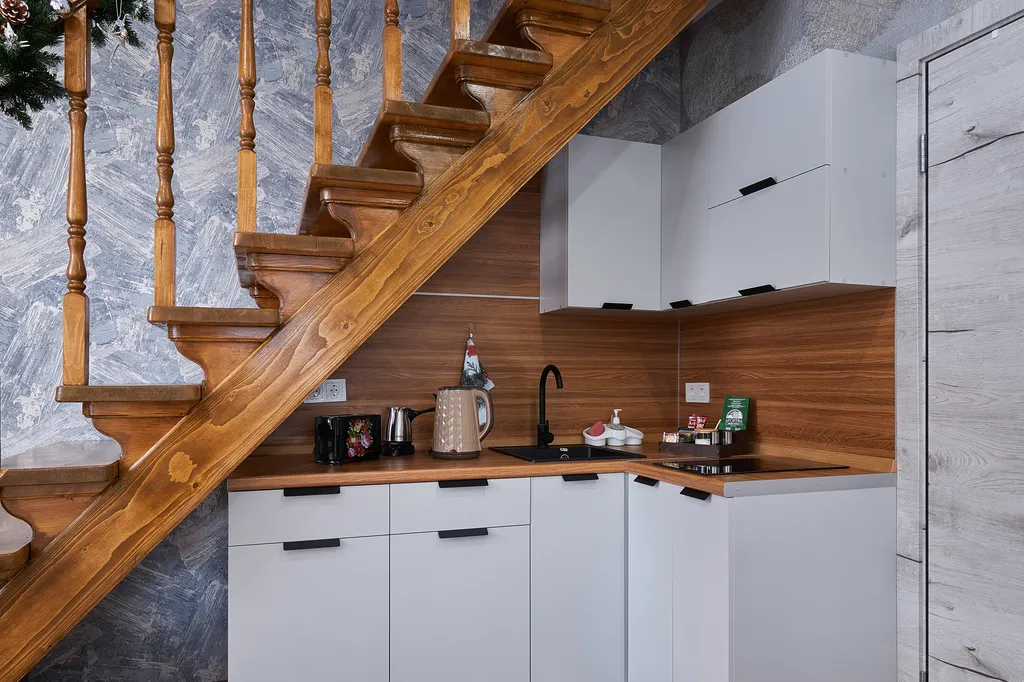 Апартаменты двухуровневые двухкомнатные с кухней (апарт 7)