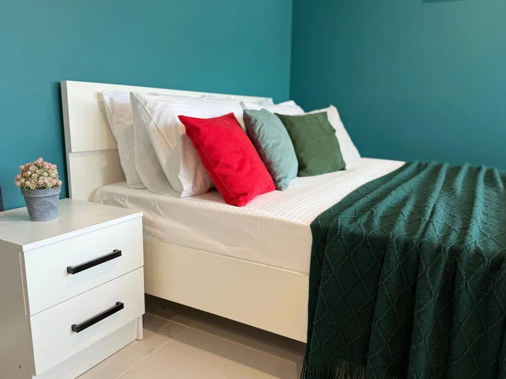 Апартаменты в 3 минутах до пляжа с видом на горы