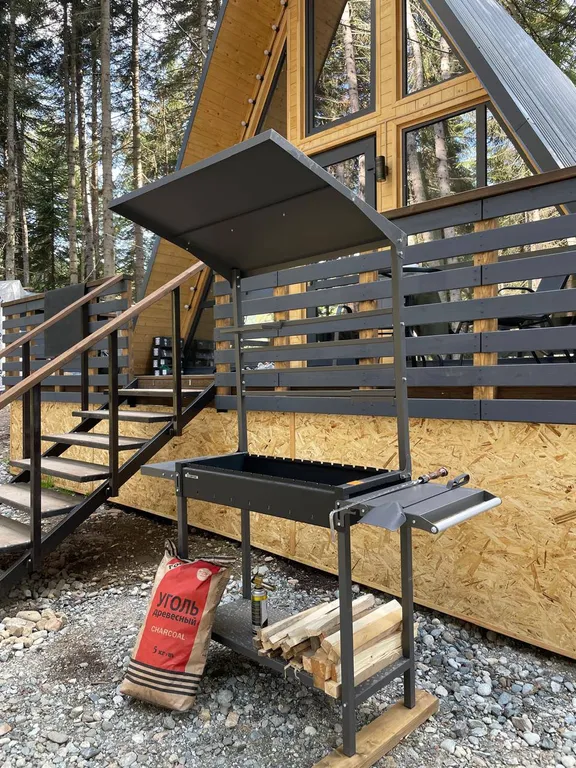 Коттедж Уютный коттедж с видом на лес — Архыз