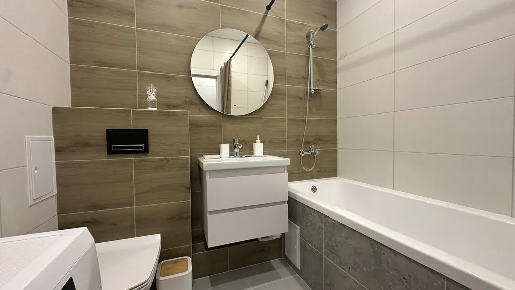 Квартира Квартира Уютная студия с панорамным видом на реку Кубань — Краснодар