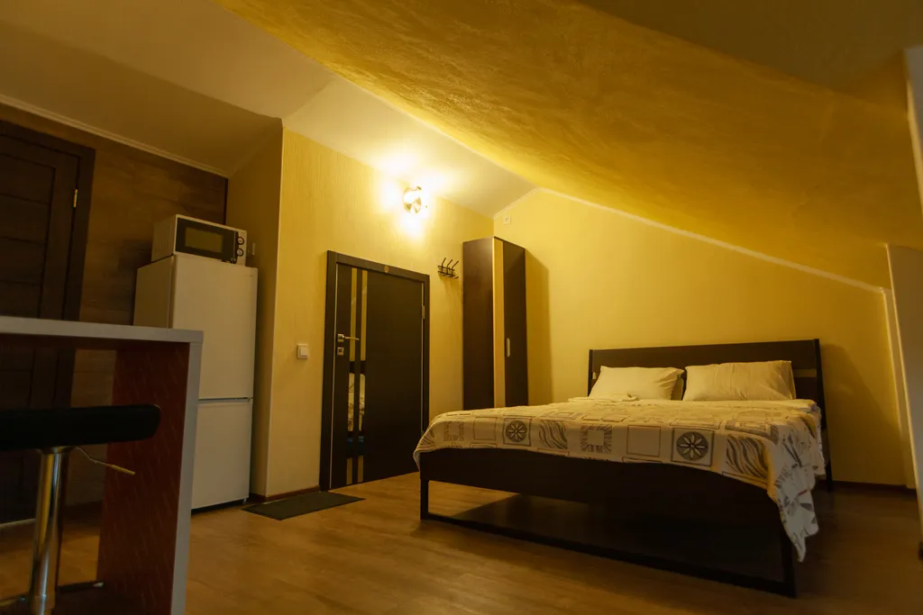 Квартира студия на мансарде