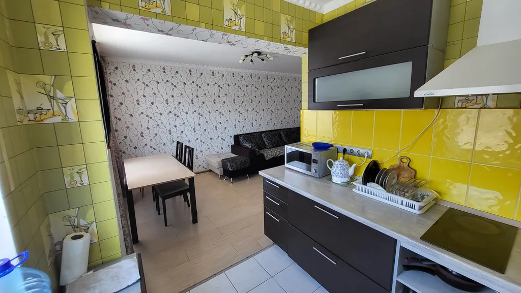 Светлая и уютная квартира на Енисее