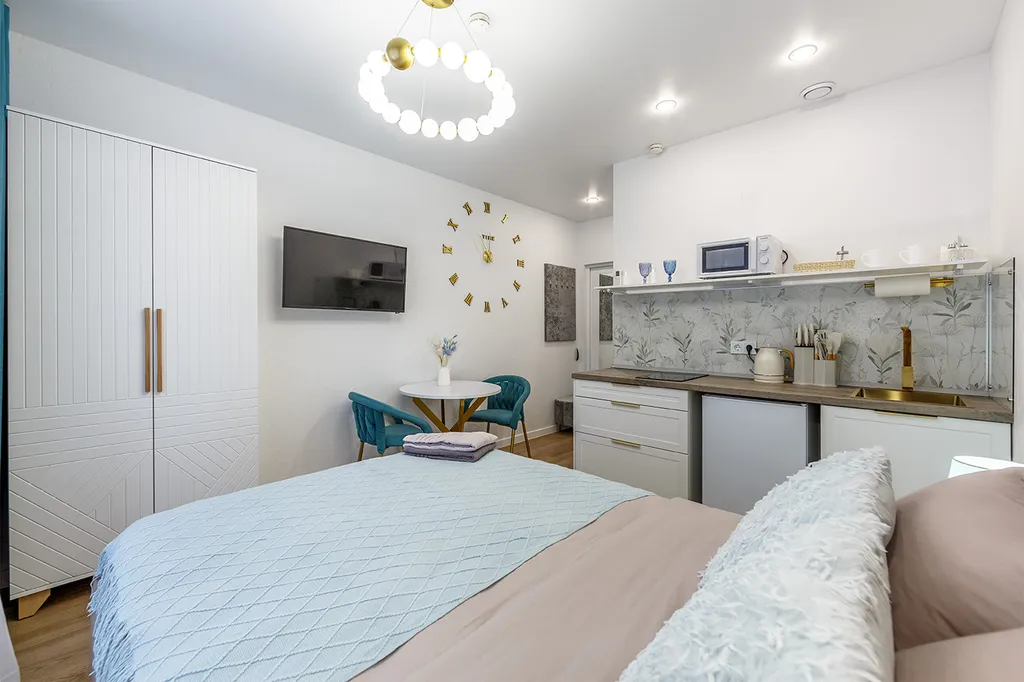 Уютная студия студия для 2-х