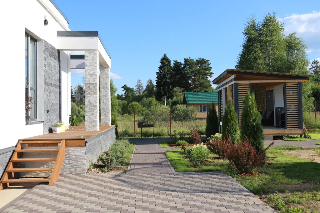 Коттедж Дом с баней — Колюбакино