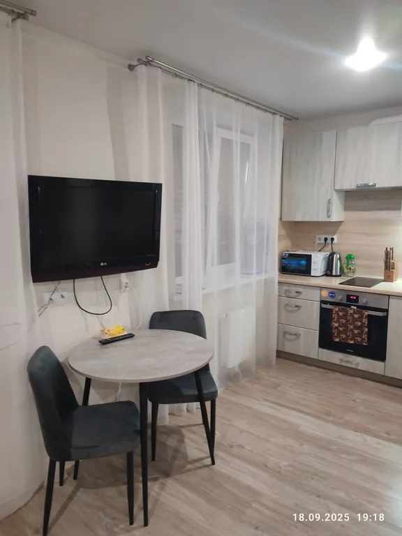 Однокомнатная квартира, евро ремонт, теплая, новострой