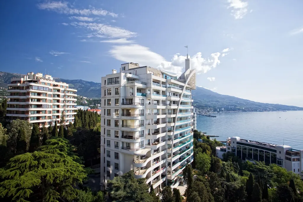 Квартира в ЖК Парус с террасой, с панорамой на море в приморском парке