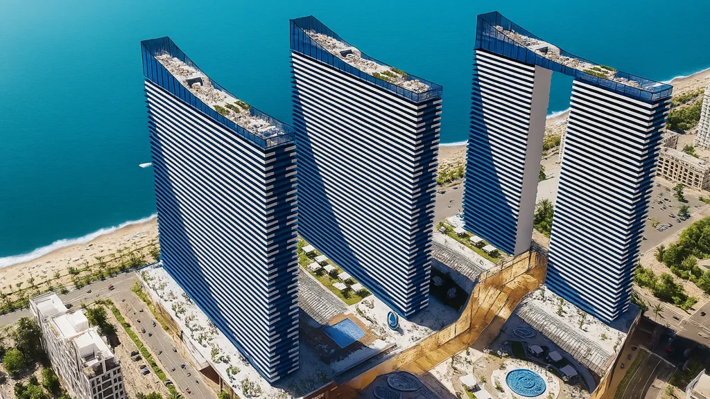 Deluxe Suite с видом на море, с кухней и балконом