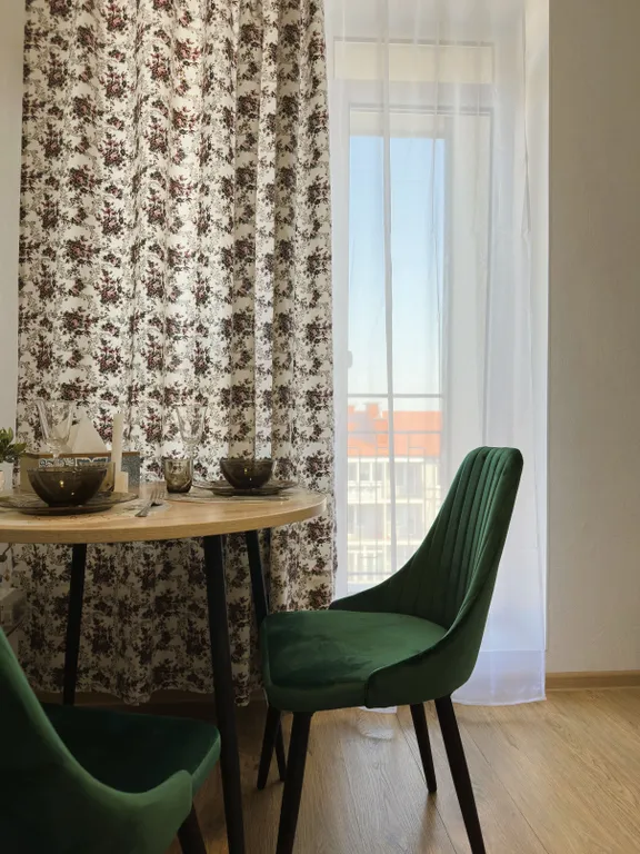 Уютная студия в тихом зеленом районе