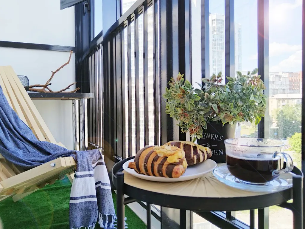 Квартира Квартира Студия на набережной Енисея в Красноярске — Красноярск