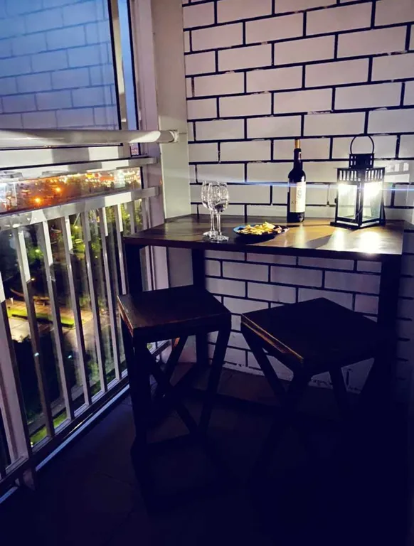 Уютная квартира возле парка на 17 этаже