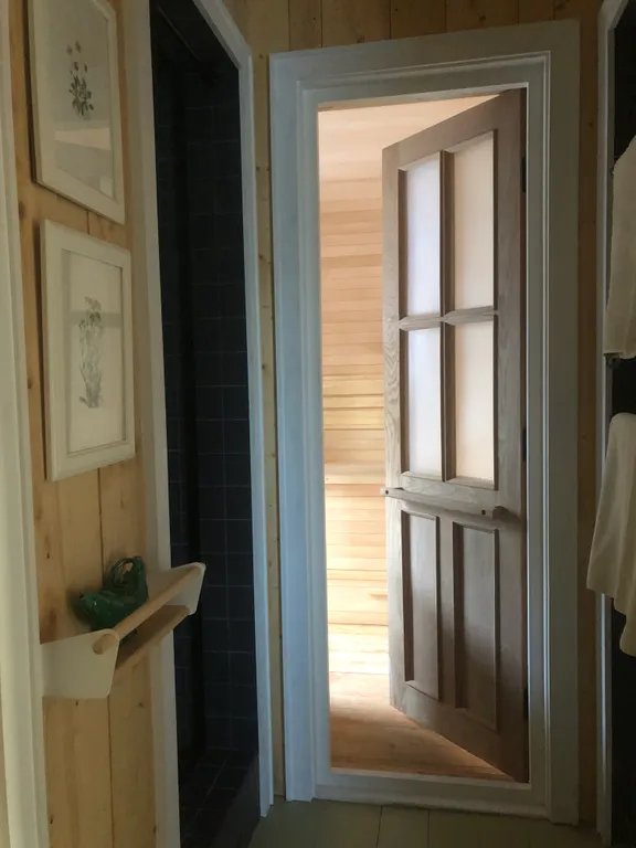 Речной домик с баней