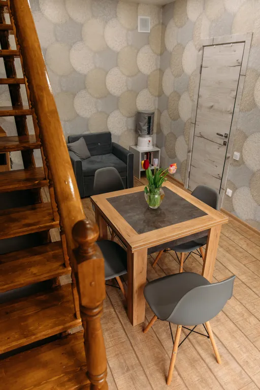 Апартаменты двухуровневые однокомнатные с кухней (апарт 4)