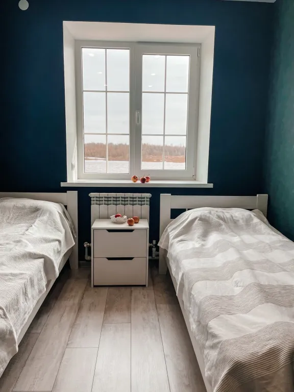 Коттедж до 18 гостей, 1 линия реки