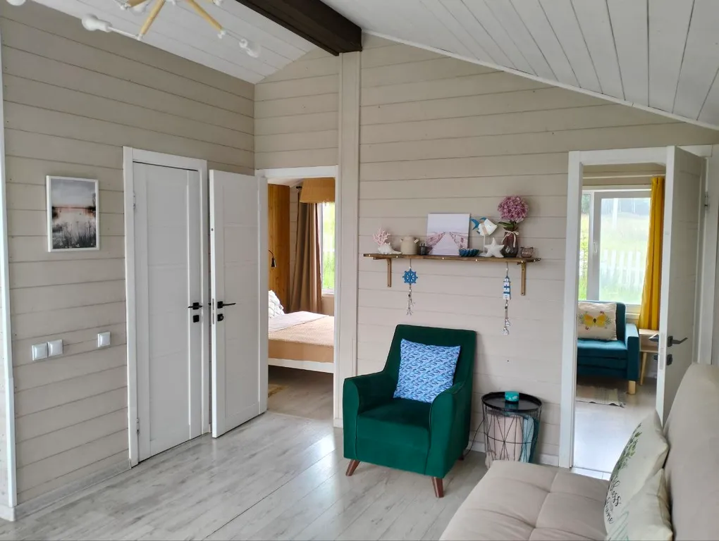 Уютный дом с баней и чаном