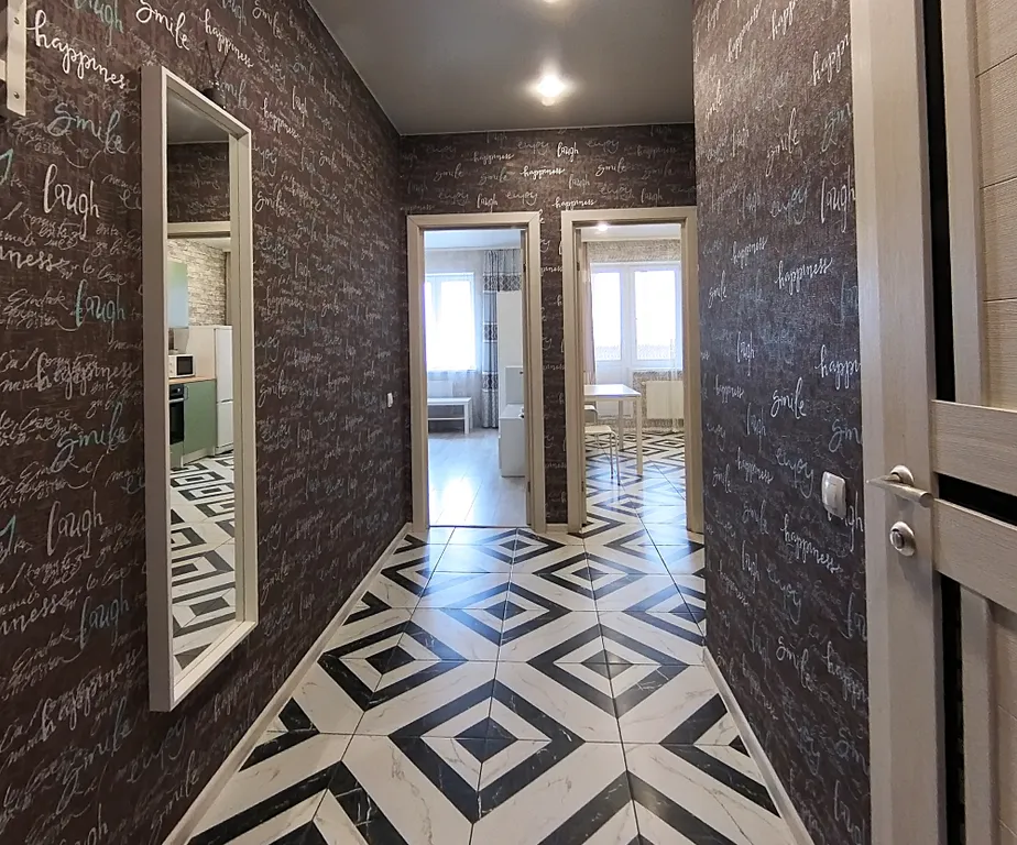 Уютная квартира с видом на город с высоты птичьего полета