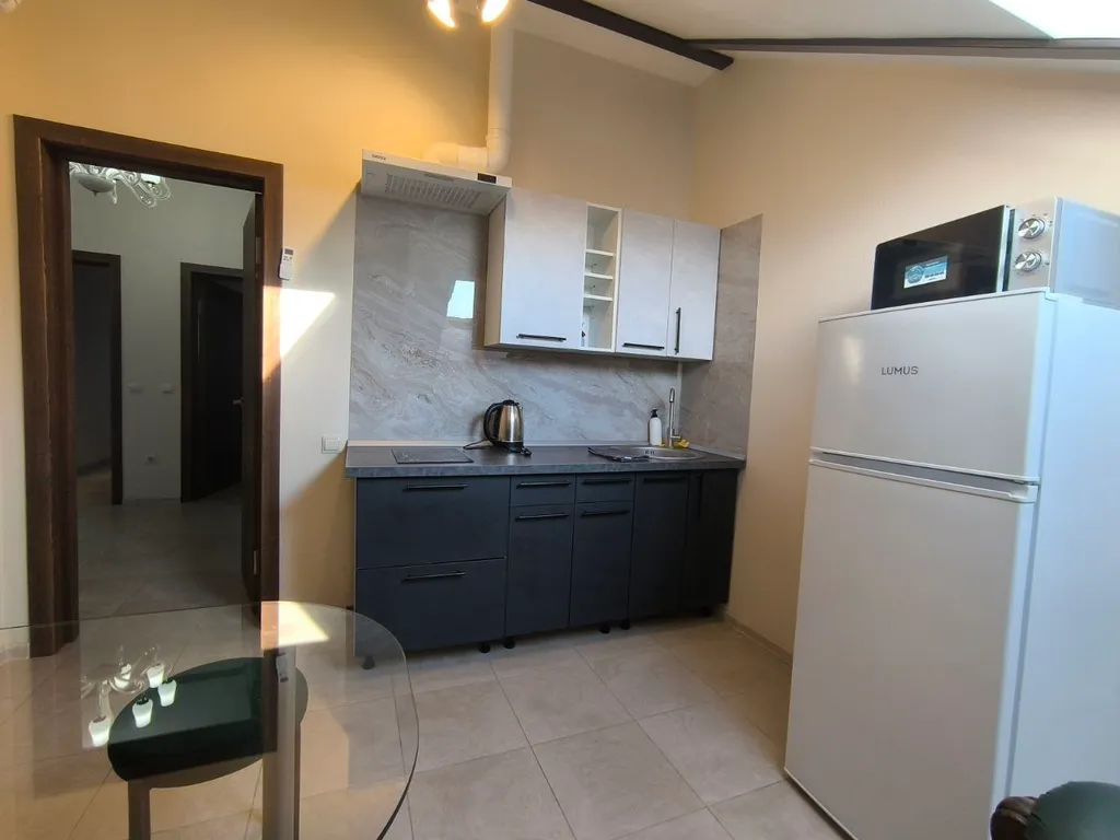 Квартира Апартаменты с частичным видом на море и своей кухней — Геленджик