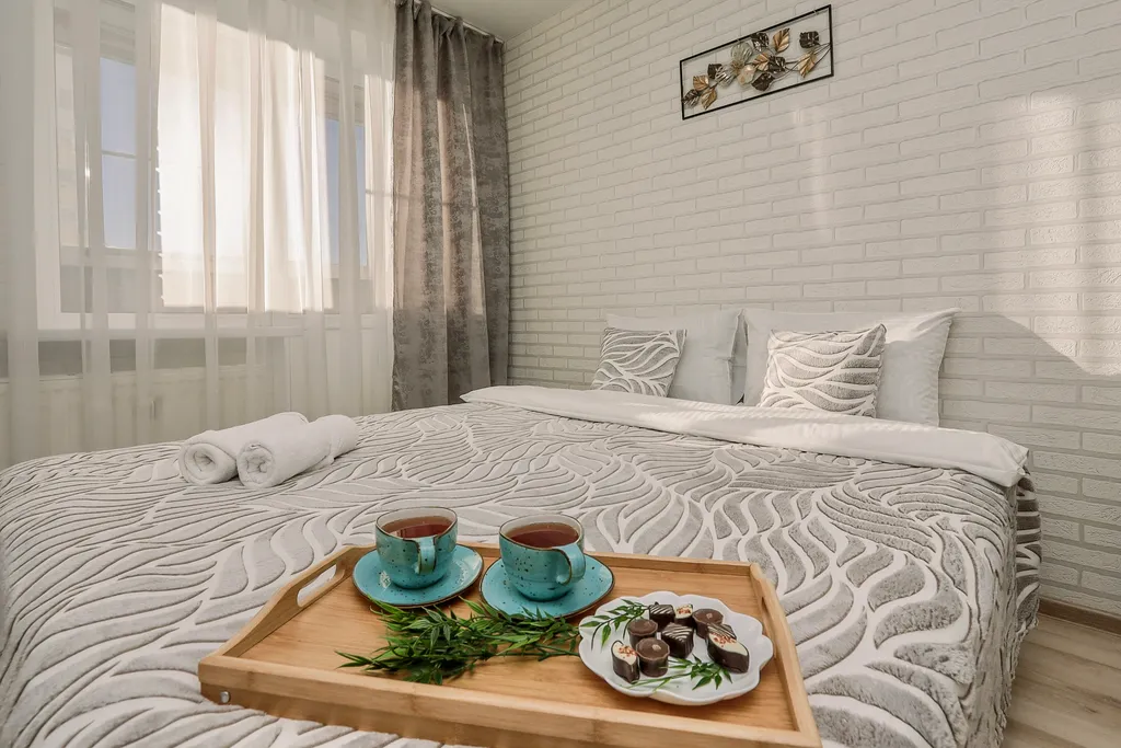 Квартира Новая студия  с 2-мя раздельными спальными местами от Город 18 — аренда посуточно в Ижевск