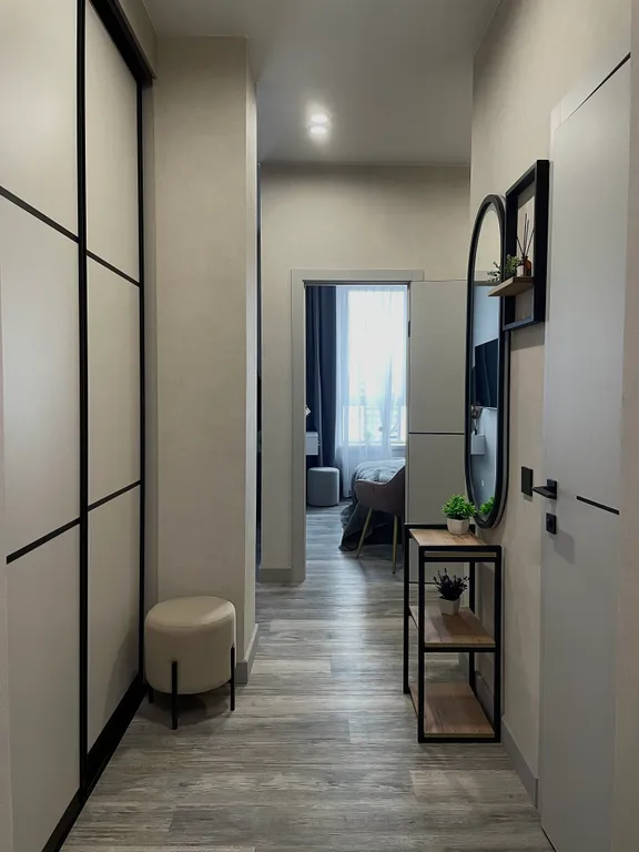 Уютная квартира с сауной в ЖК Метрополис