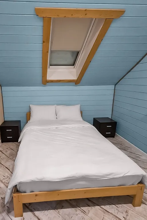 Mini с баней на дровах