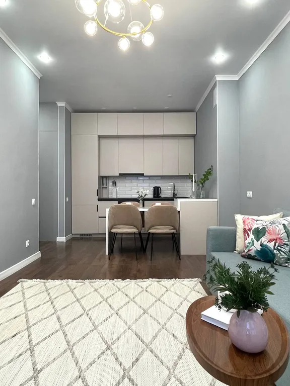 Стильная  квартира евродвушка в ЖК GreenLine Terra