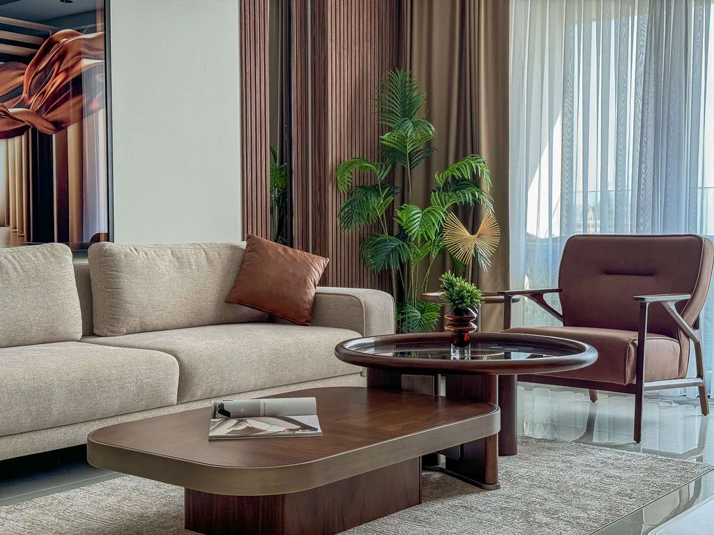 Апартаменты Azura World с видом на море, в комплексе 5 звезд