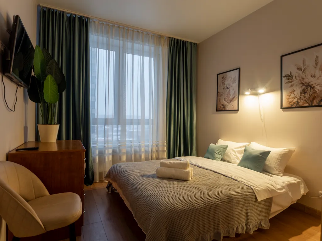 Квартира Просторные апартаменты видом на Москва-реку и Москва Сити — Москва