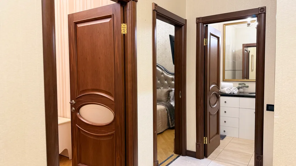 Семейные апартаменты с 2 спальнями и видом на город в центре