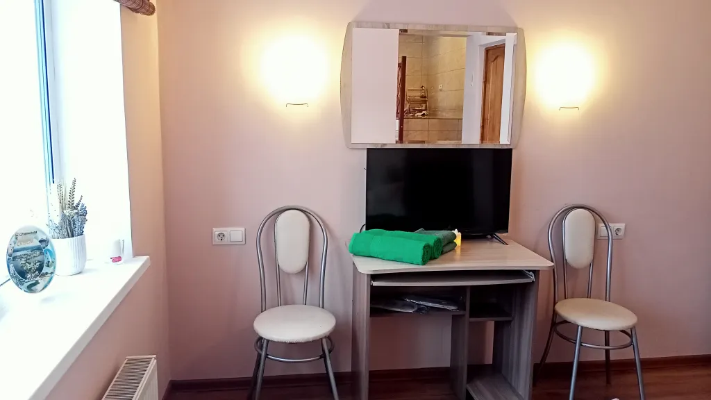 Квартира с видом на берег озера с лебедями, в историческом центре