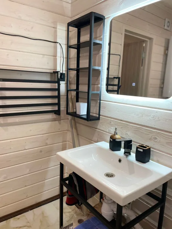 Коттедж Уютный домик на базе отдыха глэмпинге Салтыковские бани - Мир пара — Ганусово