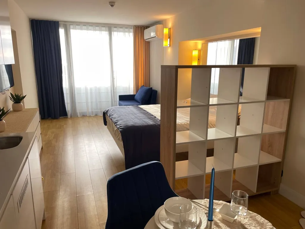 Премиум студия с балконом и видом на море