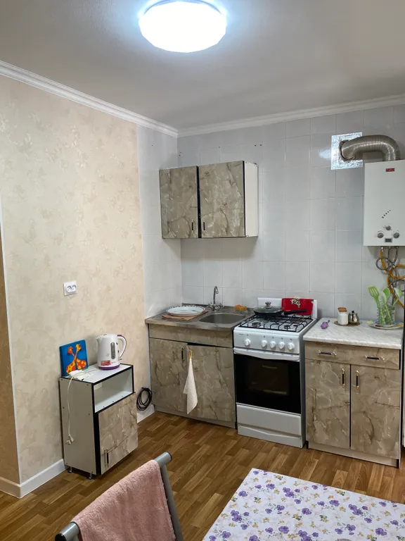 У подножья горы Ирикчат и реки светлая, уютная, просторная квартира